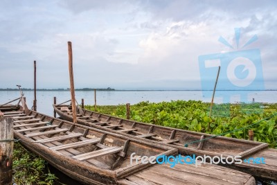 Kwan Phayao Lake Stock Photo