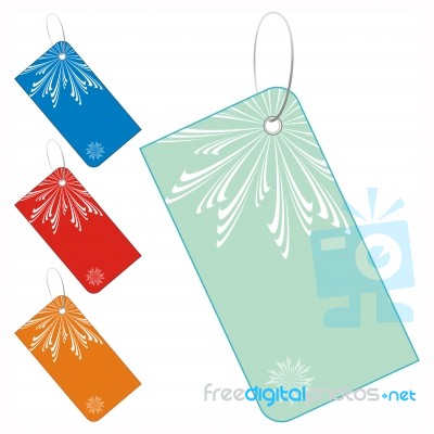 Labels Christmas Specials Stock Image