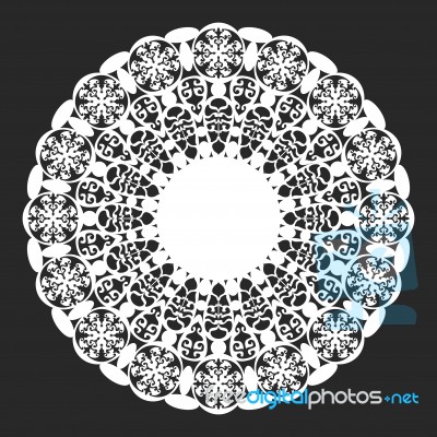 Lace Doily Stock Image