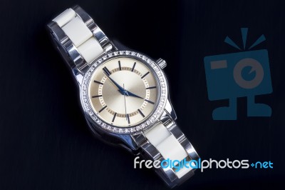 Lady Watch Stock Photo