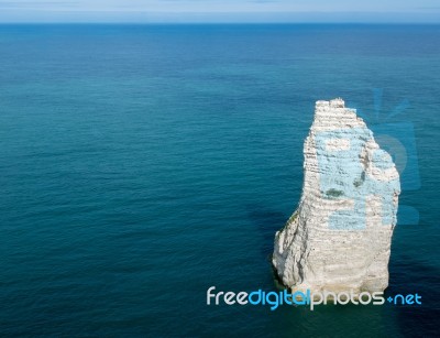 L'aiguille Creuse Stock Photo