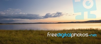 Lake Leslie In Queensland Stock Photo