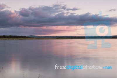 Lake Leslie In Queensland Stock Photo