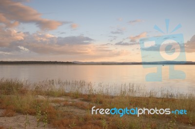 Lake Leslie In Queensland Stock Photo