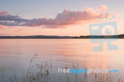 Lake Leslie In Queensland Stock Photo