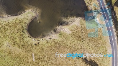 Lake Moogerah In Queensland Stock Photo