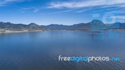 Lake Moogerah In Queensland Stock Photo