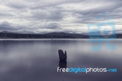 Lake Moogerah In Queensland Stock Photo