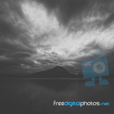 Lake Moogerah In Queensland Stock Photo