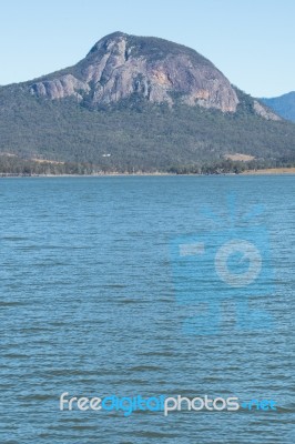 Lake Moogerah In Queensland During The Day? Stock Photo