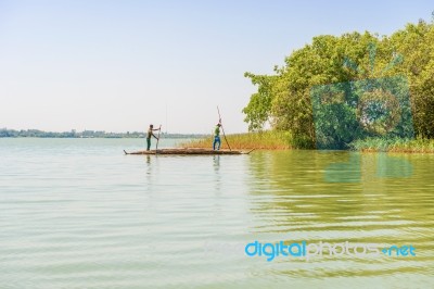 Lake Tana In Ethiopia Stock Photo