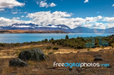 Lake Tekapo Stock Photo