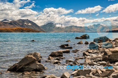 Lake Tekapo Stock Photo