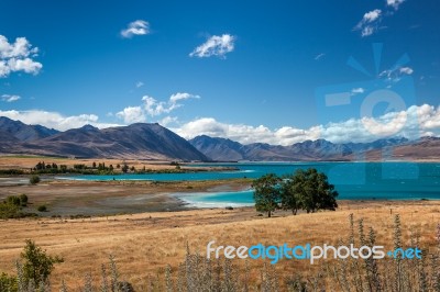 Lake Tekapo Stock Photo