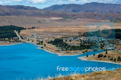 Lake Tekapo Stock Photo