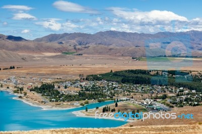 Lake Tekapo Stock Photo