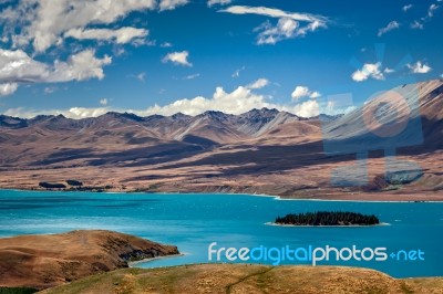 Lake Tekapo Stock Photo