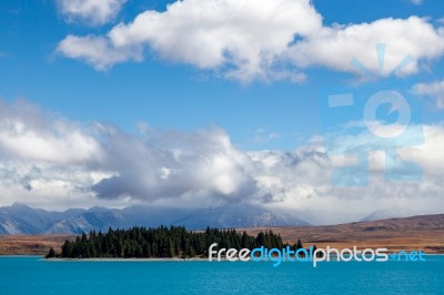 Lake Tekapo Stock Photo