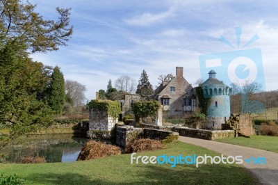 Lamberhurst, Kent/uk - March 5 : View Of  A Building On The Scot… Stock Photo