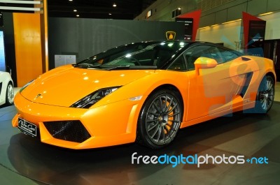 Lamborghini Gallardo Lp560-2 Stock Photo