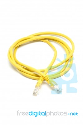 Lan Cable Stock Photo