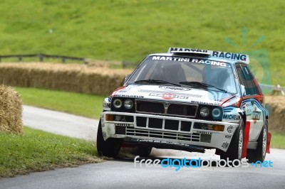 Lancia Intergrale Stock Photo