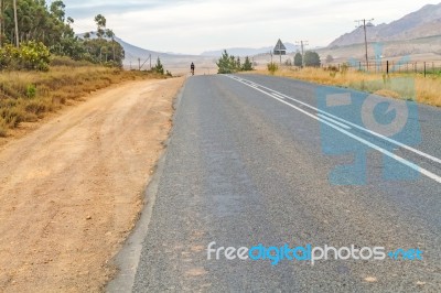 Landscape Near Dorp Op Die Berg In South Africa Stock Photo