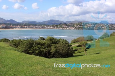 Landscape Of Seaside Stock Photo