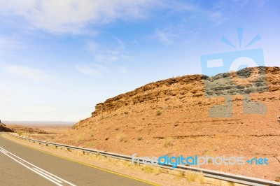 Landscape On The Road Near Seeheim In Namibia Stock Photo