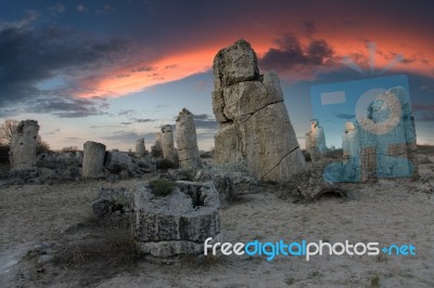 Landscapes Of Carbonate Stock Photo