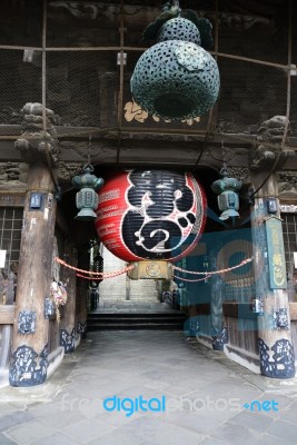 Lantern At Naritasan Shinshoji Temple Stock Photo