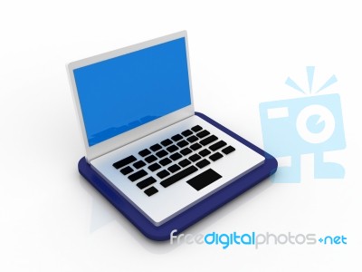 Laptop Stock Image