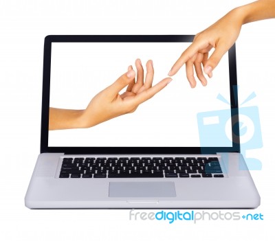 Laptop Stock Photo