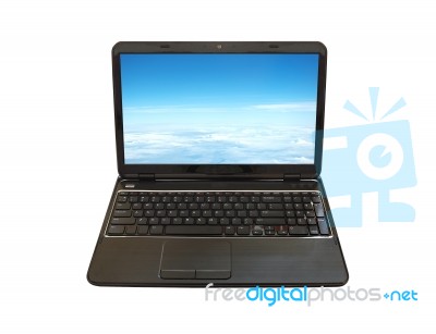 Laptop PC Stock Photo