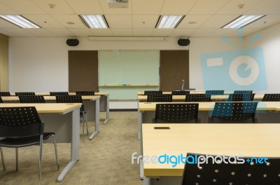 Large Training Room Stock Photo