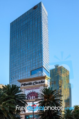 Las Vegas, Nevada/usa - August 1 : Mandarin Oriental Hotel In La… Stock Photo