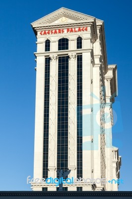 Las Vegas, Nevada/usa - August 1 ; View Of Caesar's Palace In La… Stock Photo