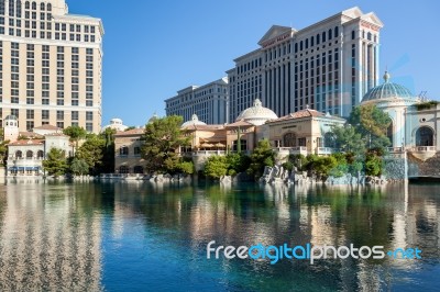 Las Vegas, Nevada/usa - August 1 : View Of Caesar's Palace In La… Stock Photo