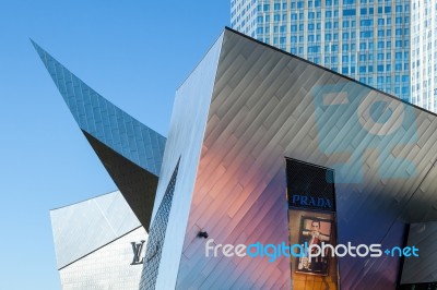 Las Vegas, Nevada/usa - August 1 : View Of Prada Store In Las Ve… Stock Photo