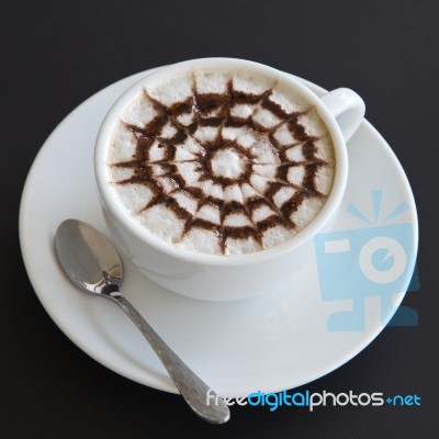 Latte Coffee Stock Photo