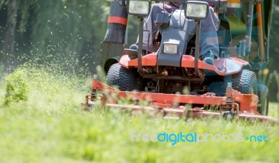 Lawnmover Stock Photo