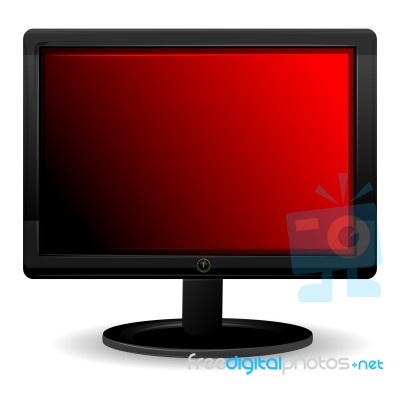 Lcd Tv Stock Image