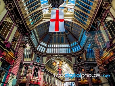 Leadenhall Market Stock Photo