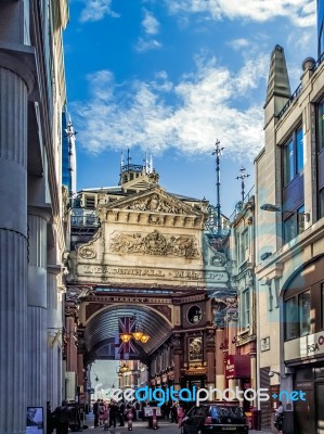 Leadenhall Market Stock Photo