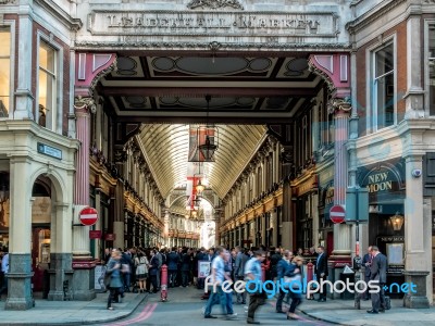 Leadenhall Matket Stock Photo