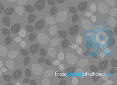 Leaf Pattern Background Stock Image