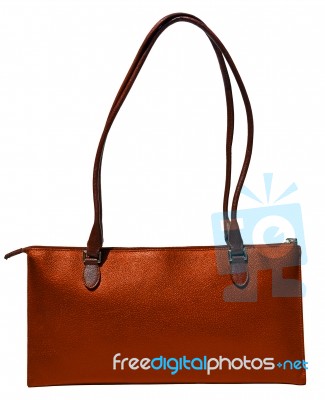 Leather Bag Stock Photo