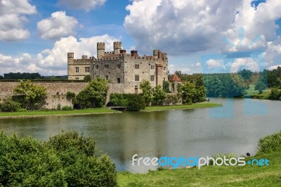 Leeds Castle Stock Photo