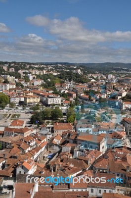 Leiria Cityscape Stock Photo