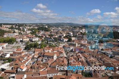 Leiria Cityscape Stock Photo